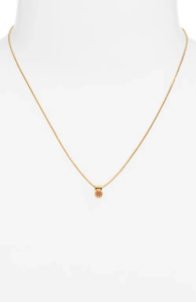 Set & Stones Ellie Birthstone Pendant Necklace