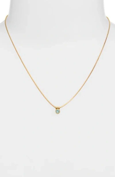 Set & Stones Ellie Birthstone Pendant Necklace