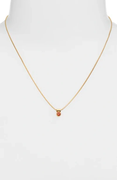 Set & Stones Ellie Birthstone Pendant Necklace