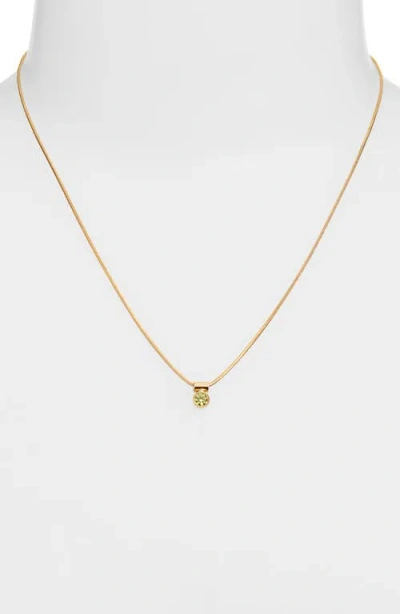 Set & Stones Ellie Birthstone Pendant Necklace