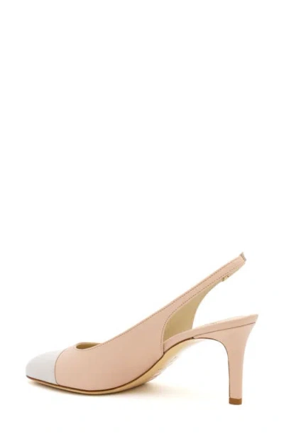 Amalfi By Rangoni Lauretta Slingback Cap Toe Pump
