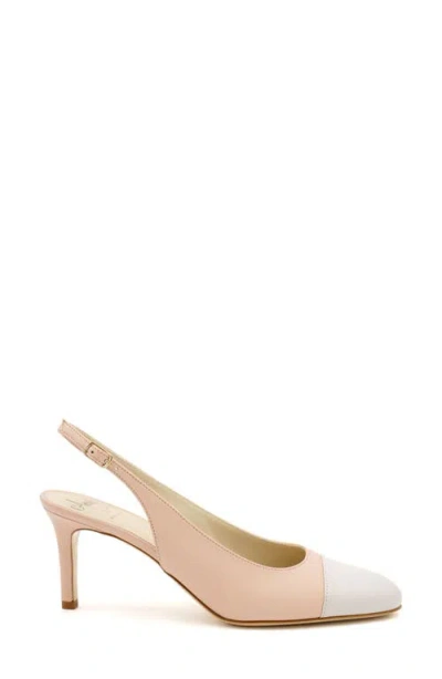 Amalfi By Rangoni Lauretta Slingback Cap Toe Pump