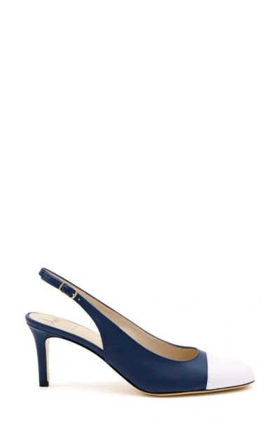 Amalfi By Rangoni Lauretta Slingback Cap Toe Pump