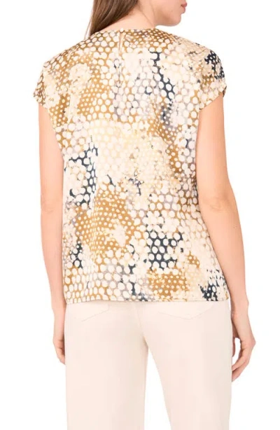 Halogenr Halogen(r) Print Cap Sleeve Top