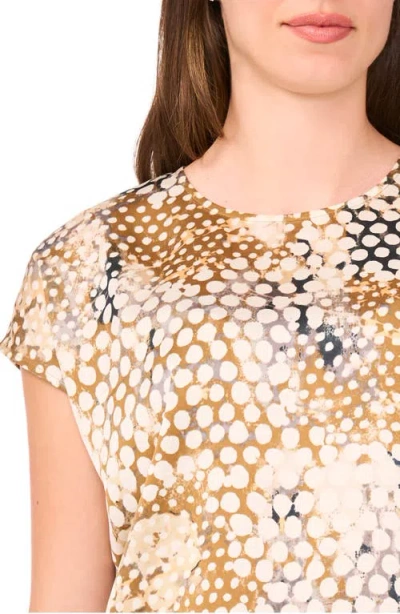 Halogenr Halogen(r) Print Cap Sleeve Top