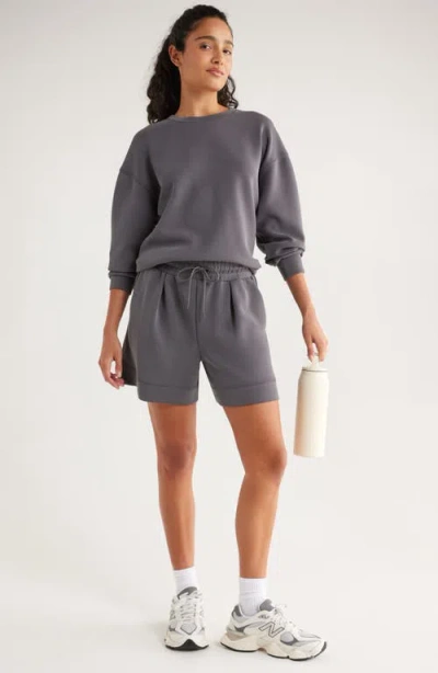 Zella Ultrasoft High Waist Knit Shorts