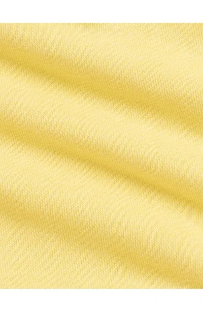Ralph Lauren Embroidered French Terry Sweatshirt & Joggers Set In Yellow