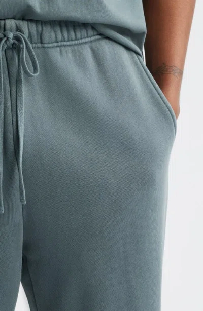 Elwood Core Organic Cotton Straight Leg Sweatpants In Blue