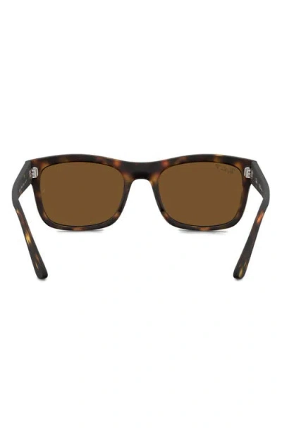 Ray Ban Ray-ban 56mm Polarized Square Sunglasses