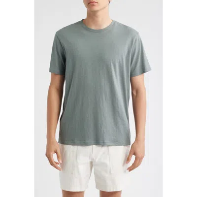 Treasure & Bond Lived In Slub Jersey Crewneck T-shirt In Gray