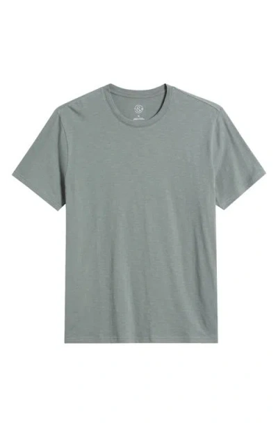 Treasure & Bond Lived In Slub Jersey Crewneck T-shirt In Gray