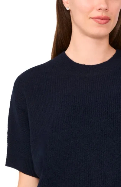 Halogenr Halogen(r) Tipped Short Sleeve Sweater