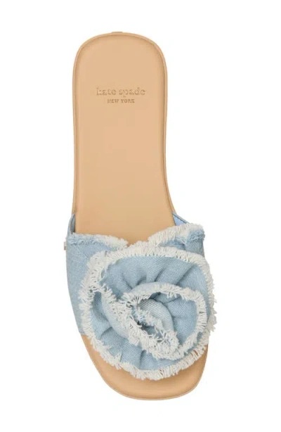 Kate Spade New York Flourish Denim Slide Sandal