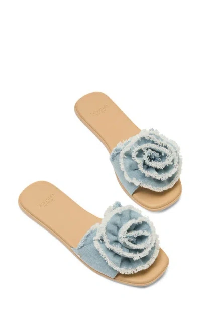 Kate Spade New York Flourish Denim Slide Sandal