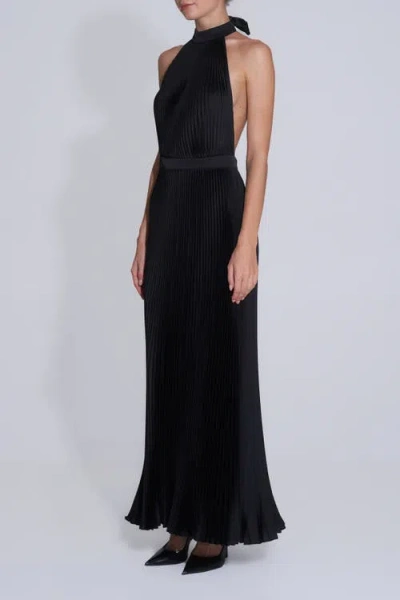 L'idée Woman Cinema Gown In Black