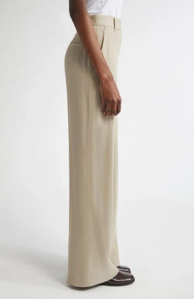 St John St. John Collection Stretch Twill Straight Leg Pants In Neutral