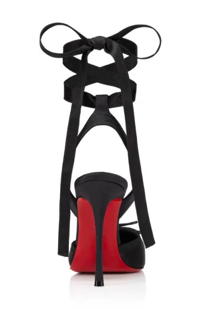 Christian Louboutin Cassia Lace-up Slingback Pump