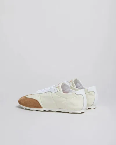 Marni Off-white Nylon Softy Soccer Sneaker