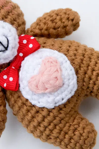 Danielle Guizio Ny Blushie Bear Bag Charm