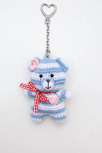 Danielle Guizio Ny Button Bear Bag Charm