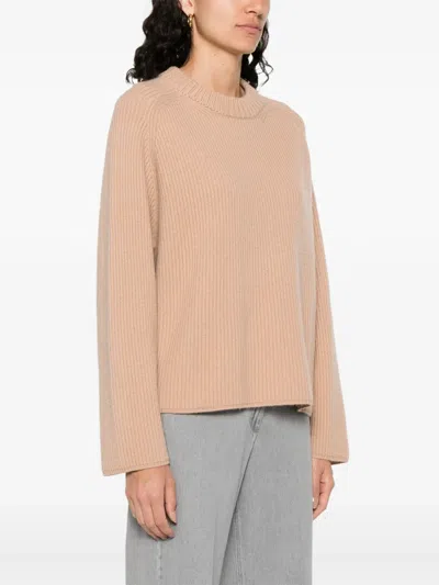 Forte Forte Ribbed Jumper In Neutral