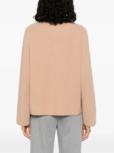 Forte Forte Ribbed Jumper In Neutral