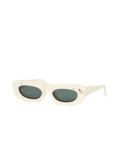 Pushbutton X Grey Ant Rectangle-frame Sunglasses
