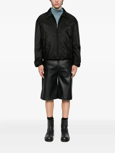 Prada Re-nylon Jacket In Black