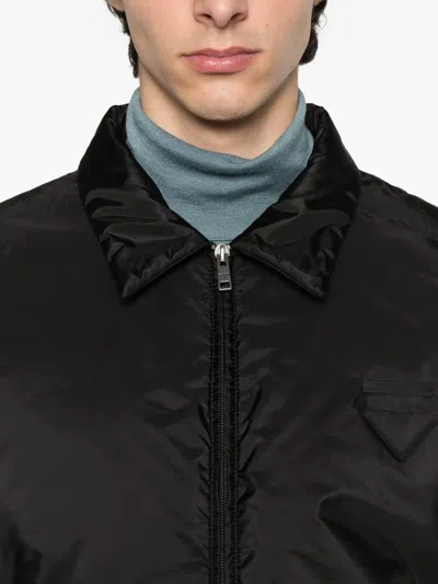Prada Re-nylon Jacket In Black
