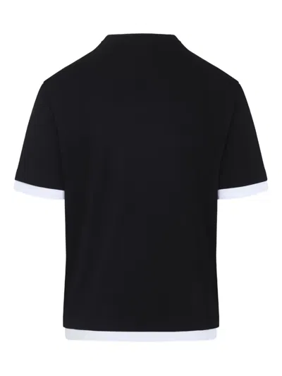 Prada Short Sleeves Crewneck T-shirt In Black