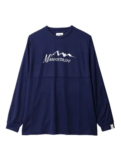 LOGO-PRINT LONG-SLEEVE T-SHIRT