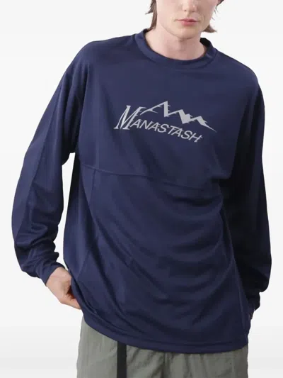 LOGO-PRINT LONG-SLEEVE T-SHIRT