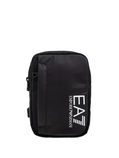 Ea7 Logo-print Messenger Bag
