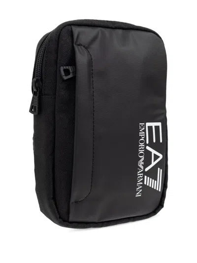 Ea7 Logo-print Messenger Bag