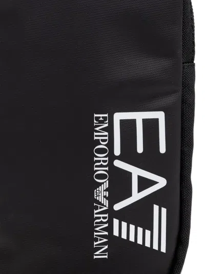 Ea7 Logo-print Messenger Bag