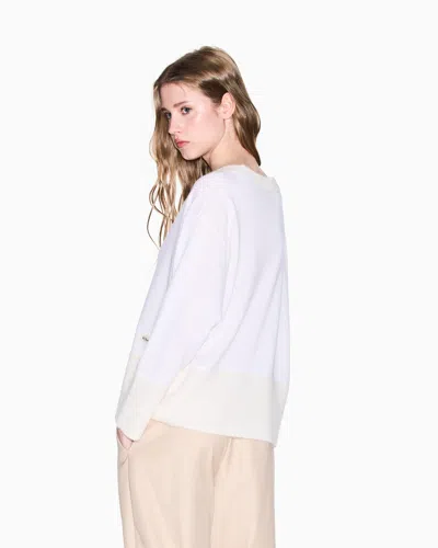 Armani Exchange Jumpers In White