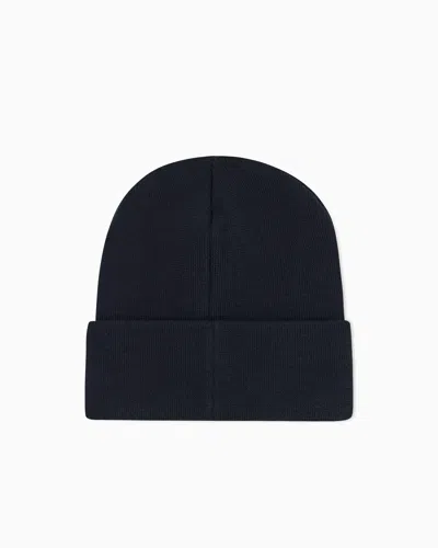 Armani Exchange Beanie Hat Milano / New York Asv