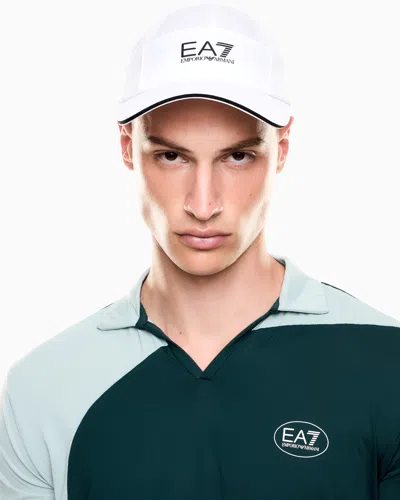 Ea7 Tennis Pro Baseball Cap In White
