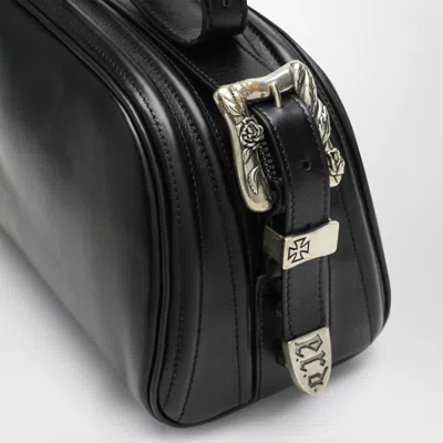 Enfants Riches Deprimes Black Belt Bag In Leather