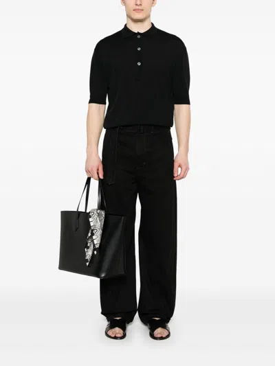 Lardini T-shirts And Polos In Black
