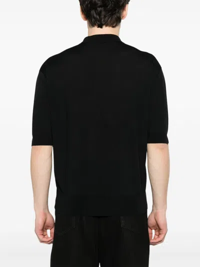 Lardini T-shirts And Polos In Black