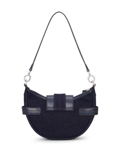 Ganni Bucky Bag Small Crossbody Denim
