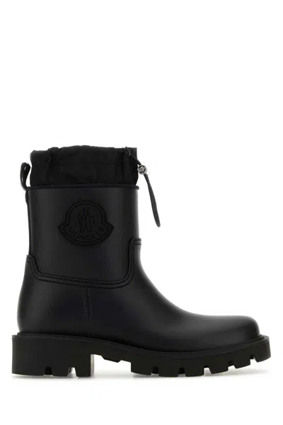 Moncler Kickstream Rubber Wellington Ankle Boots