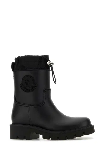 Moncler Kickstream Rubber Wellington Ankle Boots