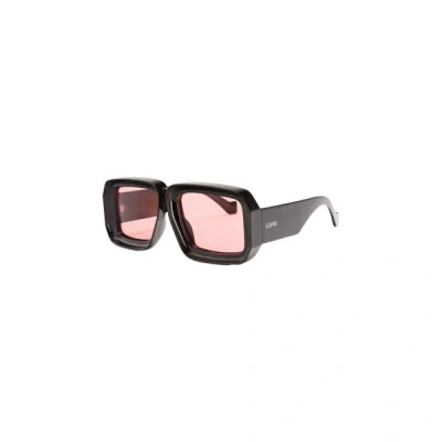 Loewe Oversized Square Monochromatic Sunglasses In Black