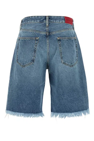 Alessandra Rich Denim Bermuda Shorts