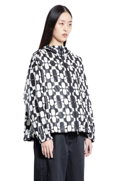 Moncler Bedruckte Jacke Pichon In Black&white