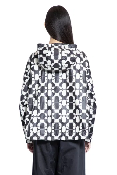 Moncler Bedruckte Jacke Pichon In Black&white