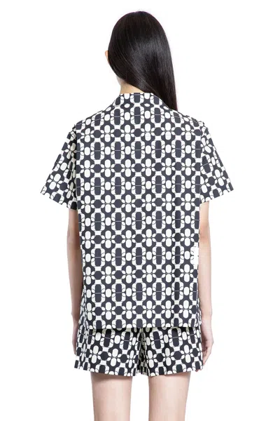 Moncler Camicia Stampata In Black&white