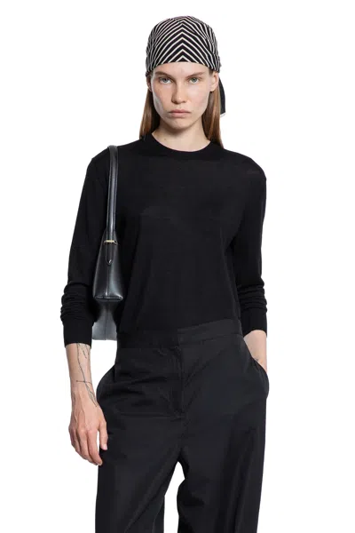 Totême Woman Black Dresses In Black